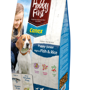 Canex Puppy-Junior High in Fish & Rice 12 kg