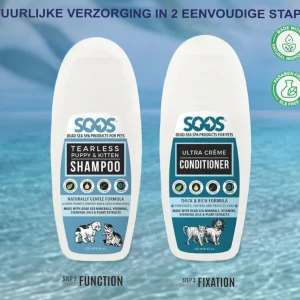 SOOS PUPPY | pakket – milde verzorging in 2 stappen