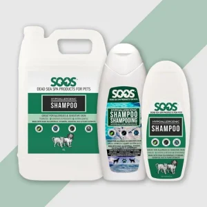 SooS | Hypoallergeen shampoo – gevoelige huid & allergieën (Stap 2 - vachtverzorging)