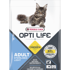 Opti Life Cat Sterilised/Light Chicken 2,5 kg