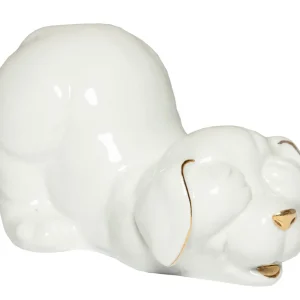 Porselein beeldje Hond | U00361